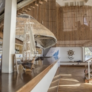 Банкетный зал Кандалакшского яхт-клуба